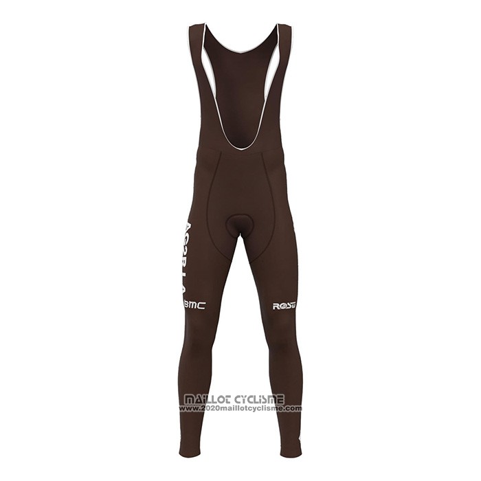 2022 Maillot Cyclisme Ag2r La Mondiale Blanc Manches Longues et Cuissard